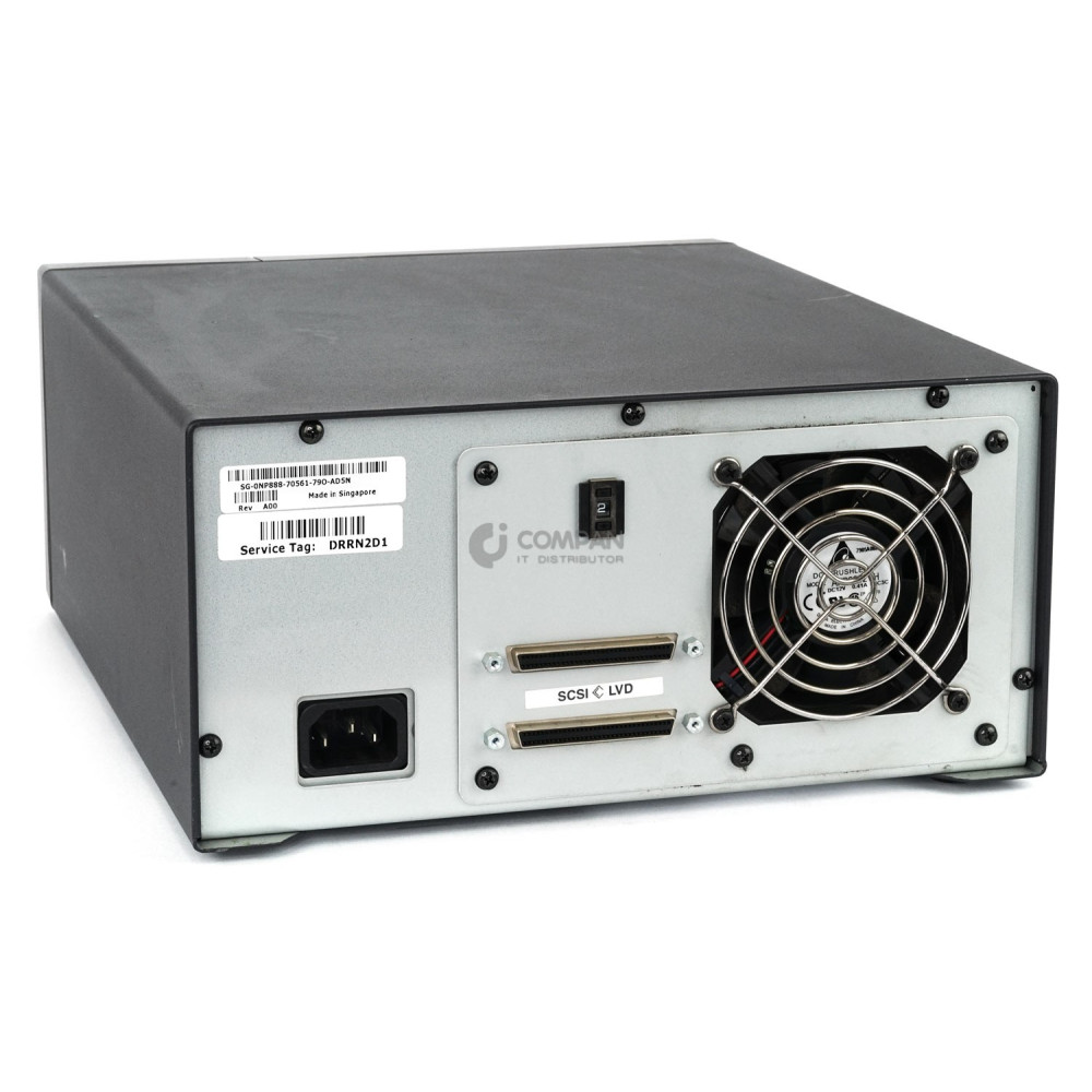 NP888 DELL PV110T LTO3 LVD/SCSI EXTERNAL TAPE DRIVE